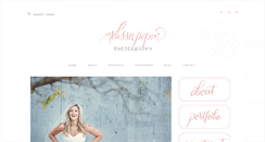 Desktop Screenshot of melissapepin.com